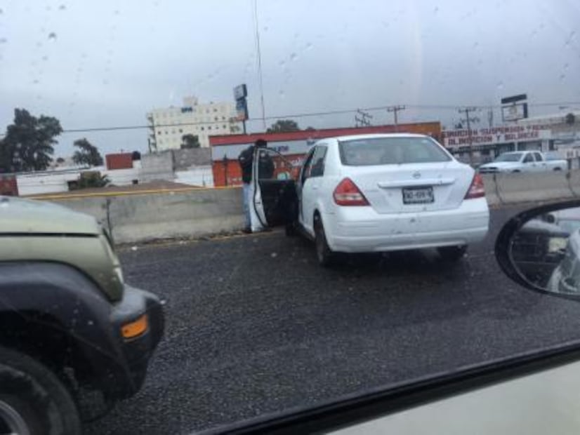 Lluvia y prisas prenavideñas dejan al menos 4 choques 