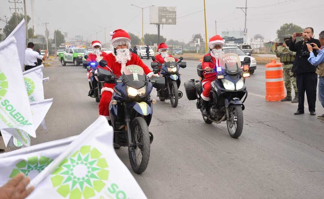 Arranca en Soledad operativo de bienvenida a paisanos para fiestas decembrinas. Foto: Especial