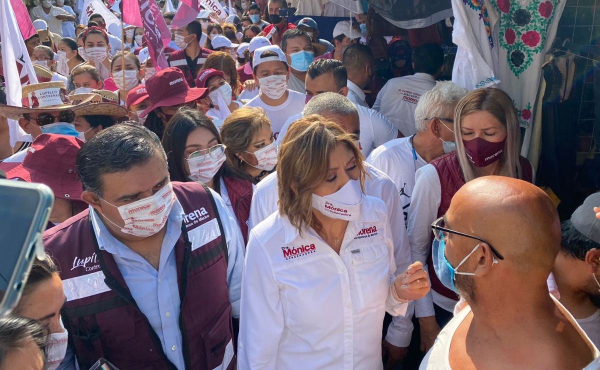 Asegura Mónica Rangel, candidata de Morena, que aumenta el apoyo de vallenses a su proyecto político