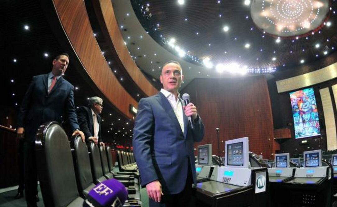 Mauricio Farah, quien fuera secretario General de la Cámara de Diputados presentó su renuncia este miércoles. FOTO: ESPECIAL