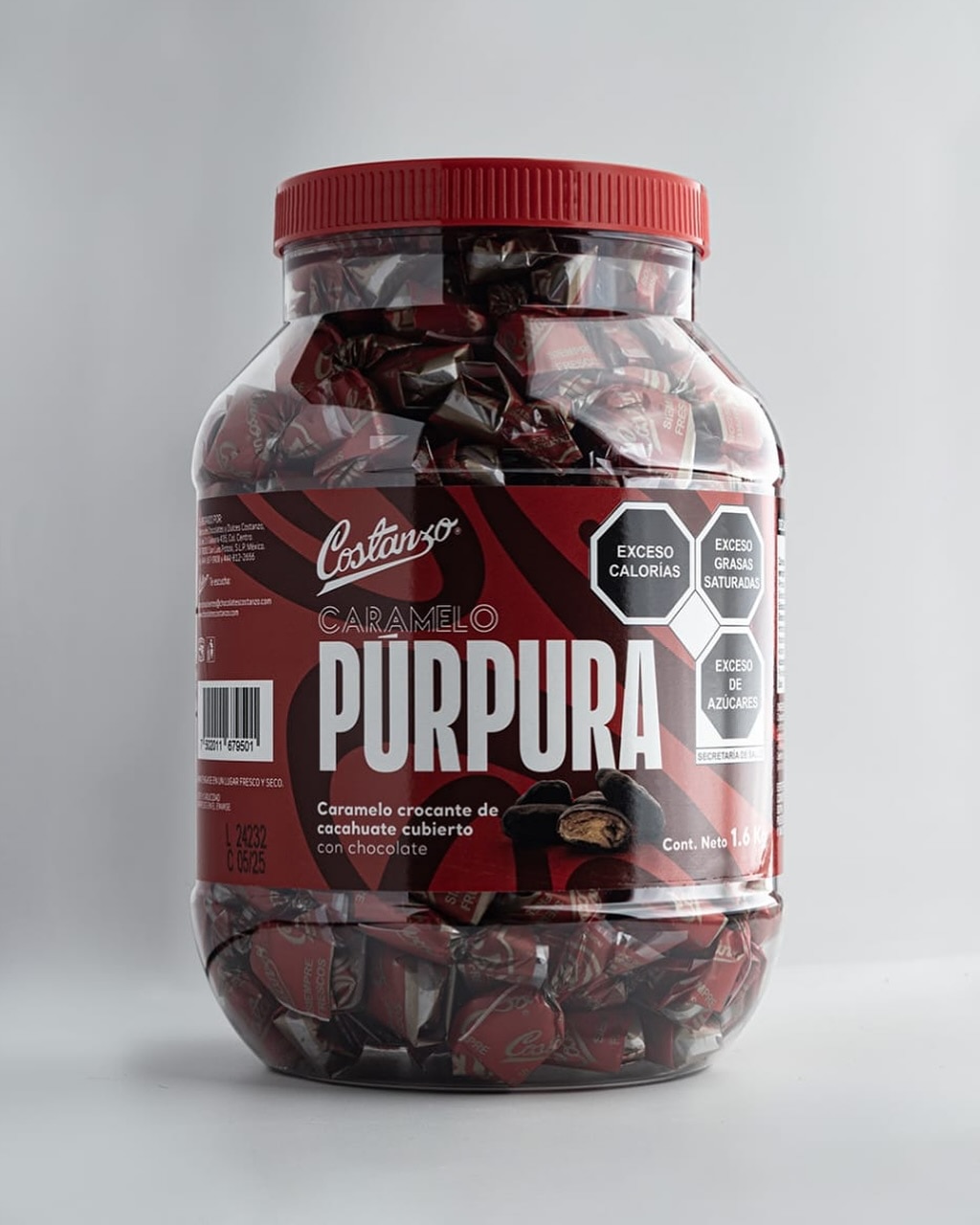 Caramelos Purpura y Oro. Foto: chocolatescostanzo.com