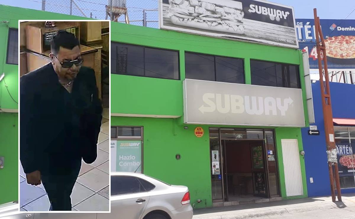 Emiten ficha roja para localizar a agresor de menor en Subway en SLP, confirma Gallardo