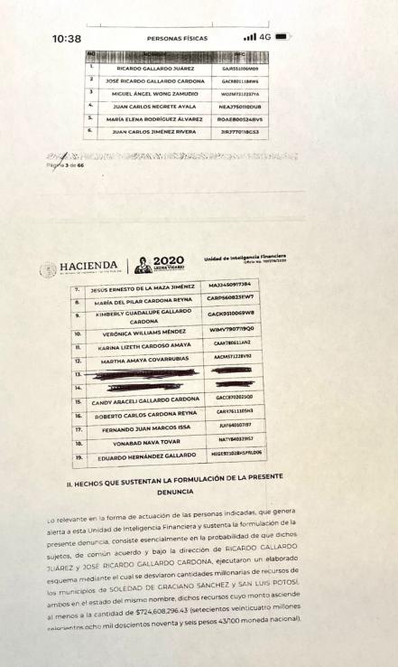 Pide Alejandro Rojas a FGR acelere investigaciones contra familia Gallardo en SLP