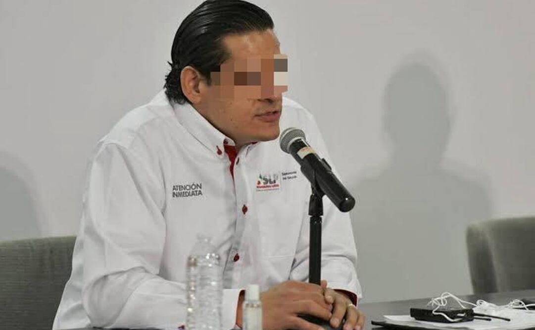 Miguel Ángel N., exsecretario de Salud de SLP, detenido. Foto: Archivo