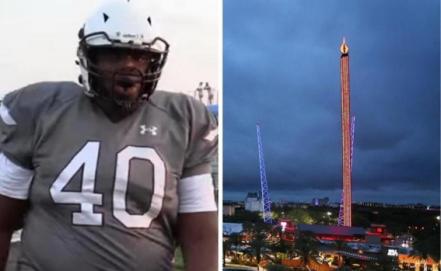 Difunden video del momento en que adolescente cae de juego mecánico y muere en parque de Florida