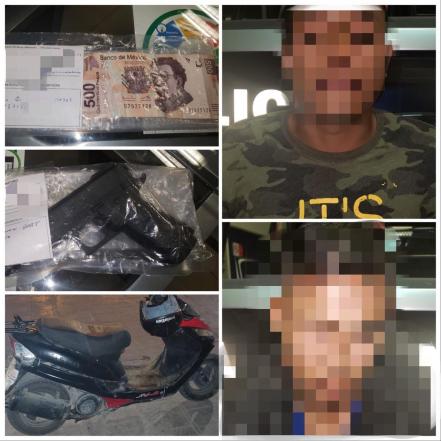 Adolescentes asaltaban con arma falsa en Barrio de Santiago