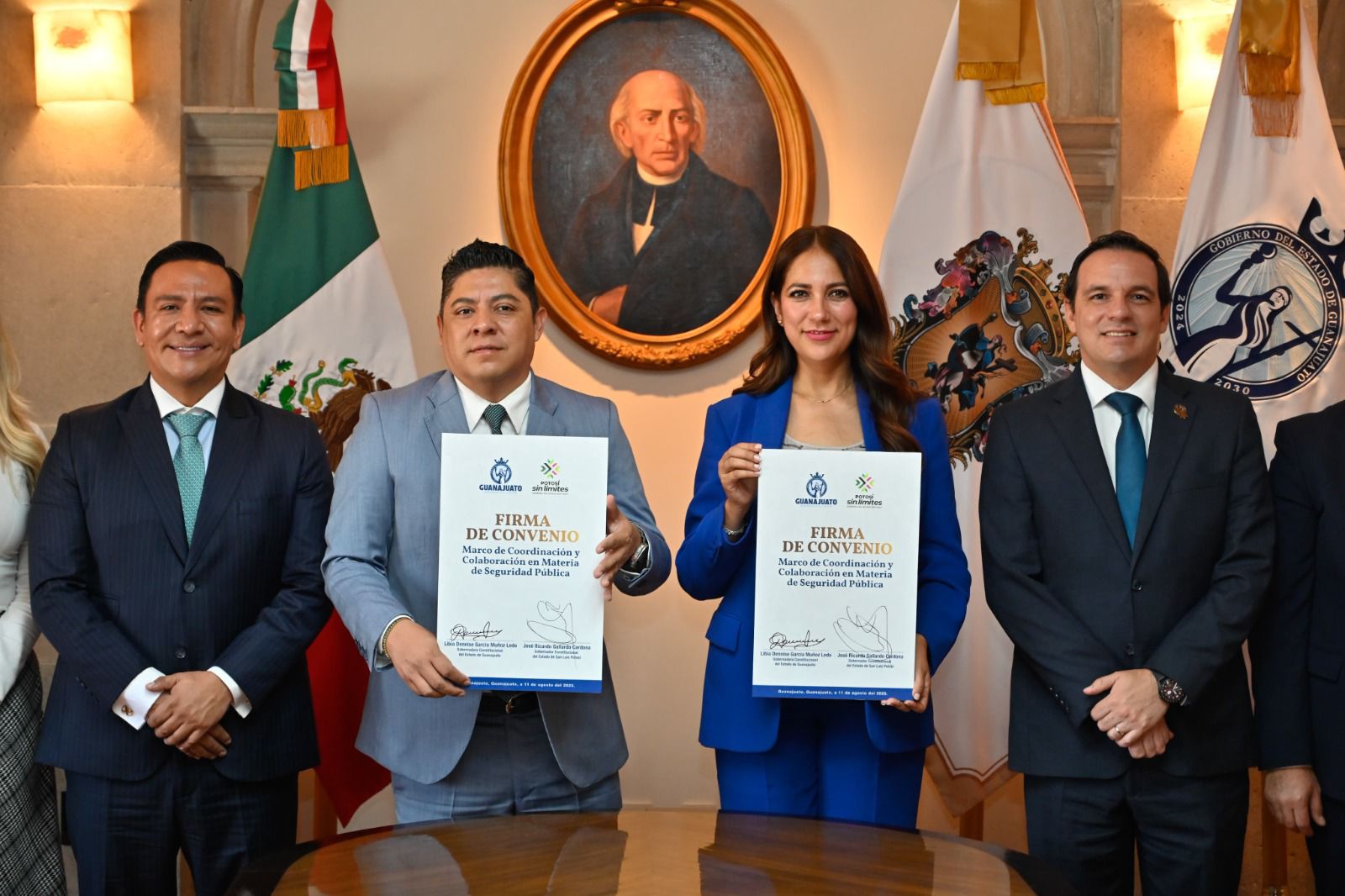 San Luis Potosí y Guanajuato tendrán una colaboración no nada más en la práctica, sino también jurídica. Foto: Especial
