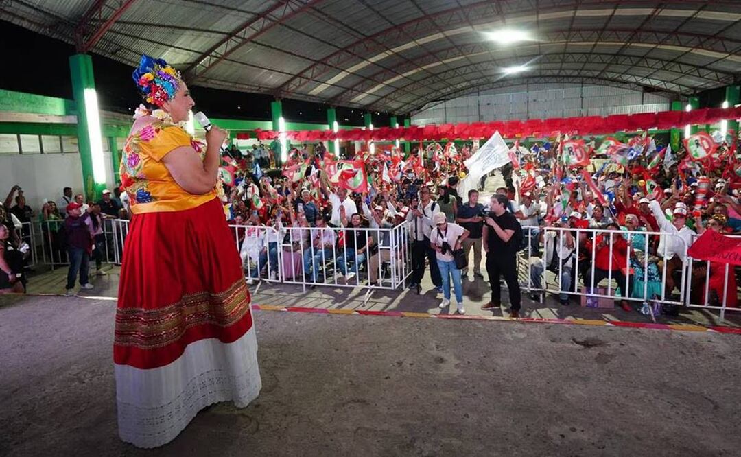 La candidata presidencial de la coalición Fuerza y Corazón por México, Xóchitl Gálvez Ruiz, denunció que Morena prepara un fraude electoral en este estado, al estilo del viejo régimen priista, con casillas “zapato”, es decir, con cero votos para la oposición. Foto: X @XochitlGalvez