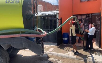 Colonias afectadas por cierre de presa San José recibirán agua por red en SLP