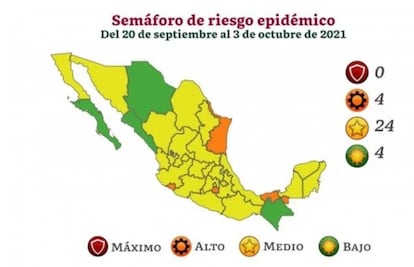 San Luis Potosí pasa a semáforo amarillo del 20 septiembre al 3 de octubre: Salud 