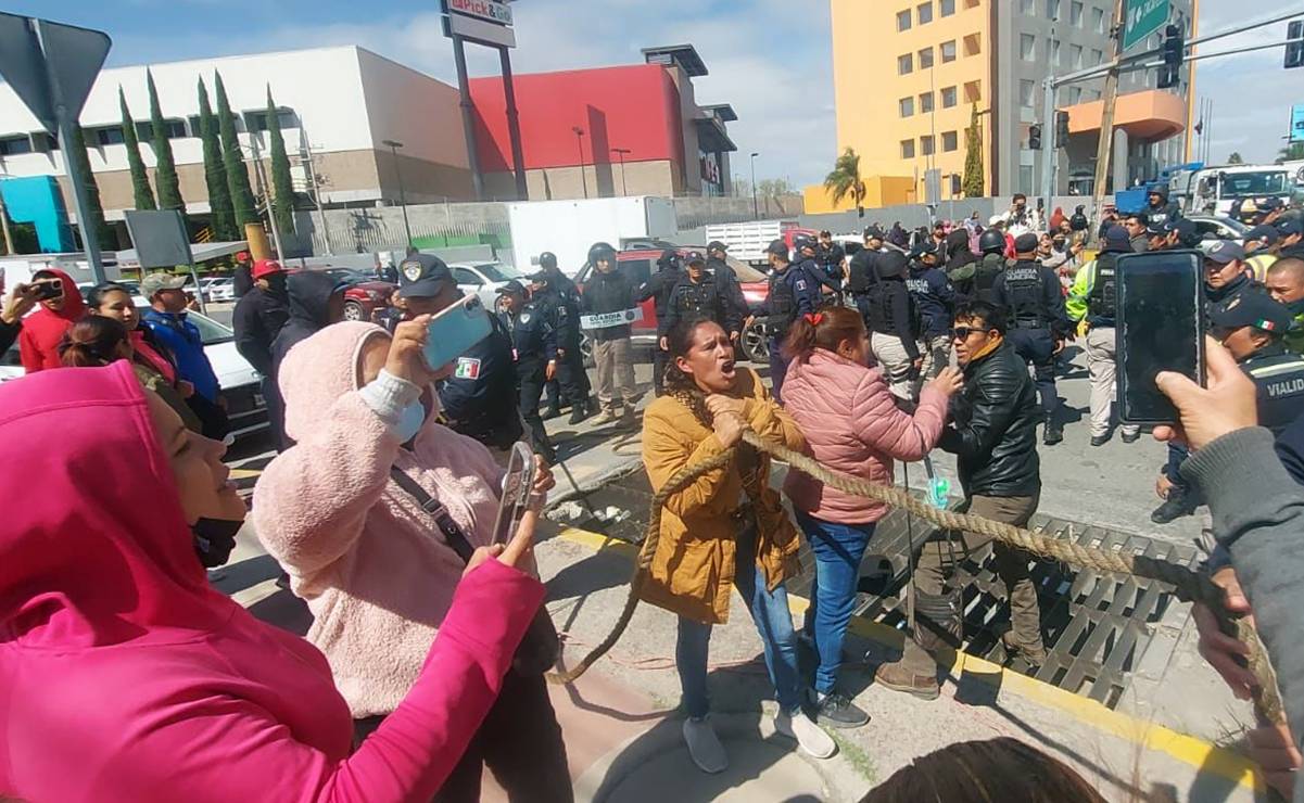Liberan Glorieta Inn en la capital de SLP tras protesta ciudadana contra Interapas