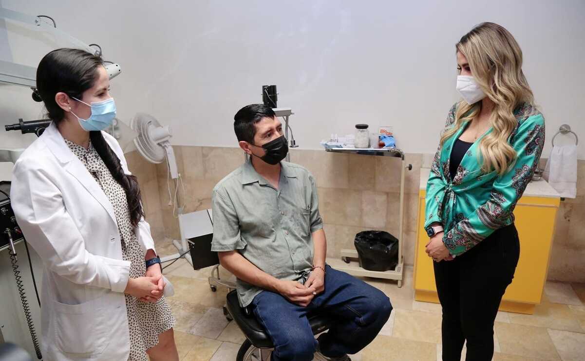 Por primera vez en SLP 20 personas reciben prótesis oculares con apoyo del DIF