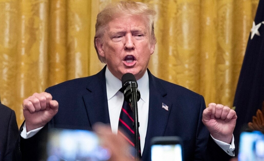 "Estamos en guerra", dice Trump ante proceso de impeachment