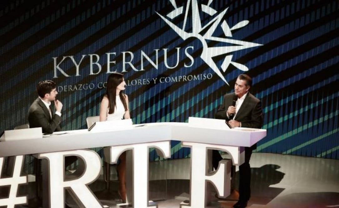 Luego de que el Consejo General del INE emtió un fallo contra Jaime Rodríguez Calderón, el candidato independiente participó en el foro Kybernus, en el Frontón México, encuentro organizado por Grupo Salinas (ALEJANDRA LEYVA. EL UNIVERSAL)