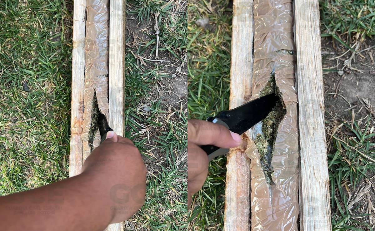 Oculta entre maderas, intentan ingresar marihuana al penal de La Pila, en SLP