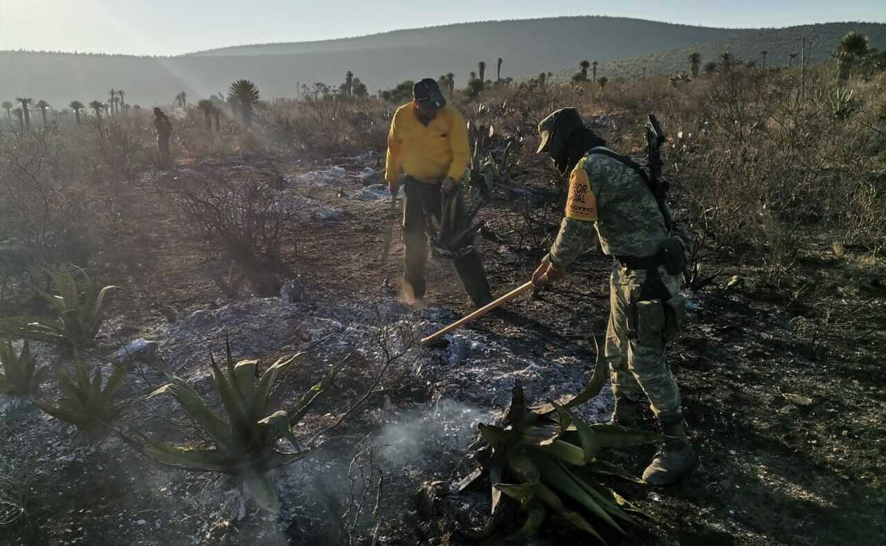 El incendio se extendió a otras comunidades. Foto: Especial