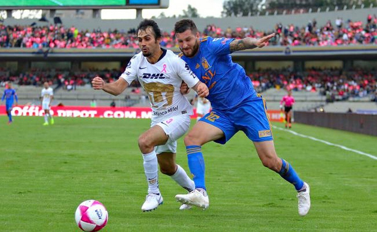 Pumas y Tigres empatan en Ciudad Universitaria