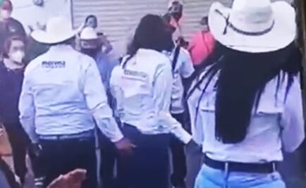 Con video, señalan a Monreal de tocar trasero a candidata en Zacatecas; ambos lo niegan