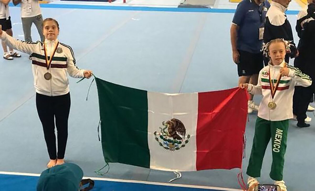 'Bibi' gana Campeonato Mundial de Gimnasia Artística Femenil con Síndrome de Down