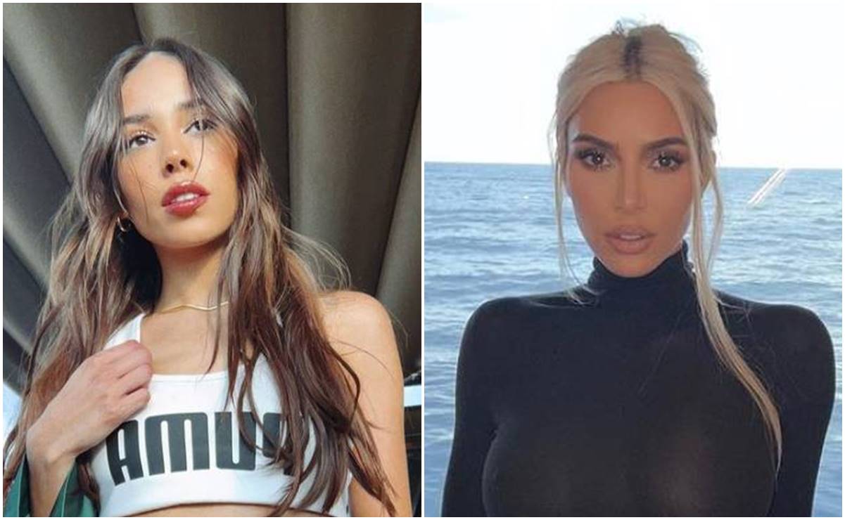 Danna Paola posa junto a Kim Kardashian y sorprende a sus fans