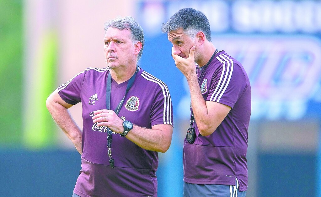 Martino se pone serio para el partido ante Estados Unidos