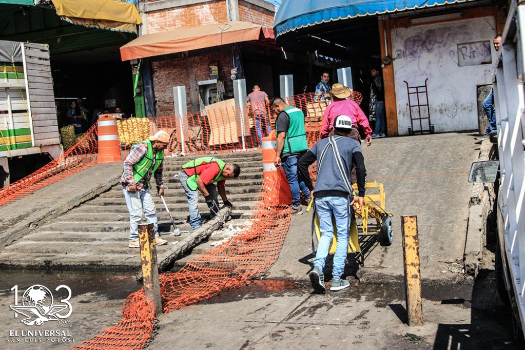 Modernización de Central de Abastos registra avance del 50%