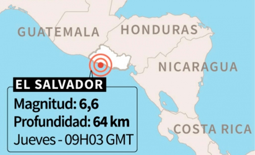 El Salvador levanta alerta de tsunami por sismo