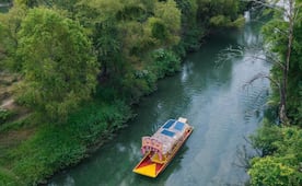 Trajineras en la Huasteca: Así puedes recorrer las aguas turquesa de Ciudad Valles