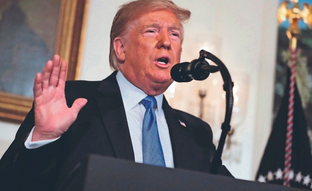 Descarta Trump levantar sanciones a Irán para reunirse con Rohaní