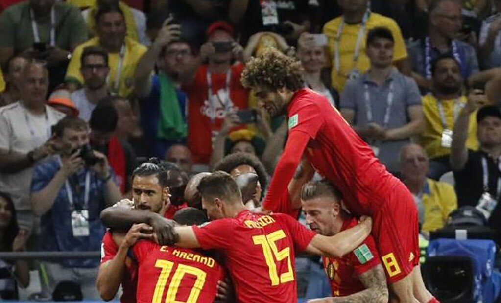 El autogol de Fernandinho frente a Bélgica