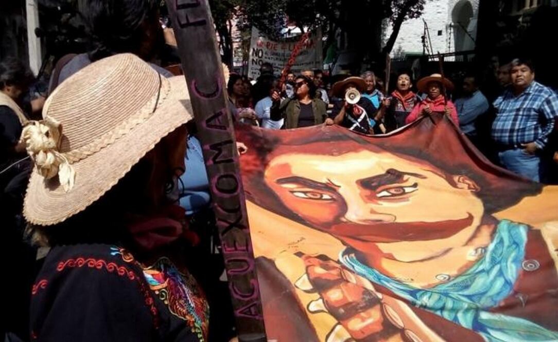 Las afectaciones del NAIM, según el movimiento, abarca a pobladores de Atenco, San Pablito, Tezoyuca, Teotihuacan, San Felipe, entre otros (Foto: Carlos Mejía / EL UNIVERSAL)