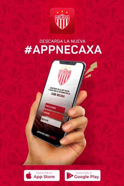 Necaxa lanza su aplicación móvil