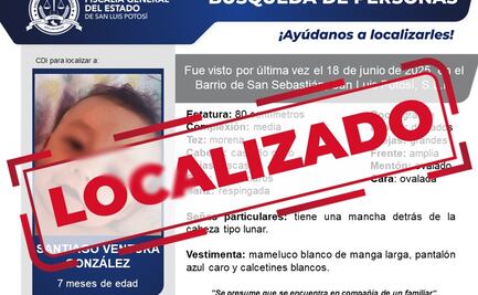 Juez ordena que bebé Santiago se reintegre con su madre: Fiscalía de SLP