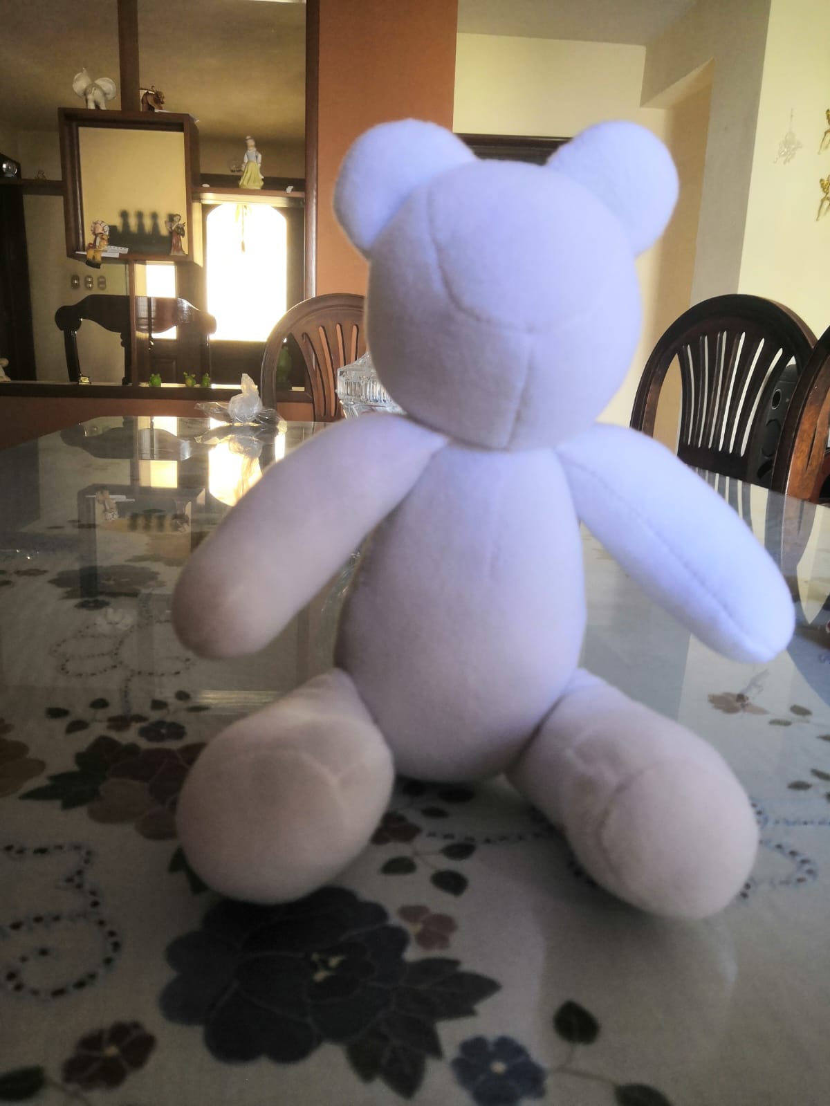 Aurora comentó en entrevista para EL UNIVERSAL San Luis Potosí, que los peluches memoriales siempre son especiales. Foto: Xochiquetzal Rangel