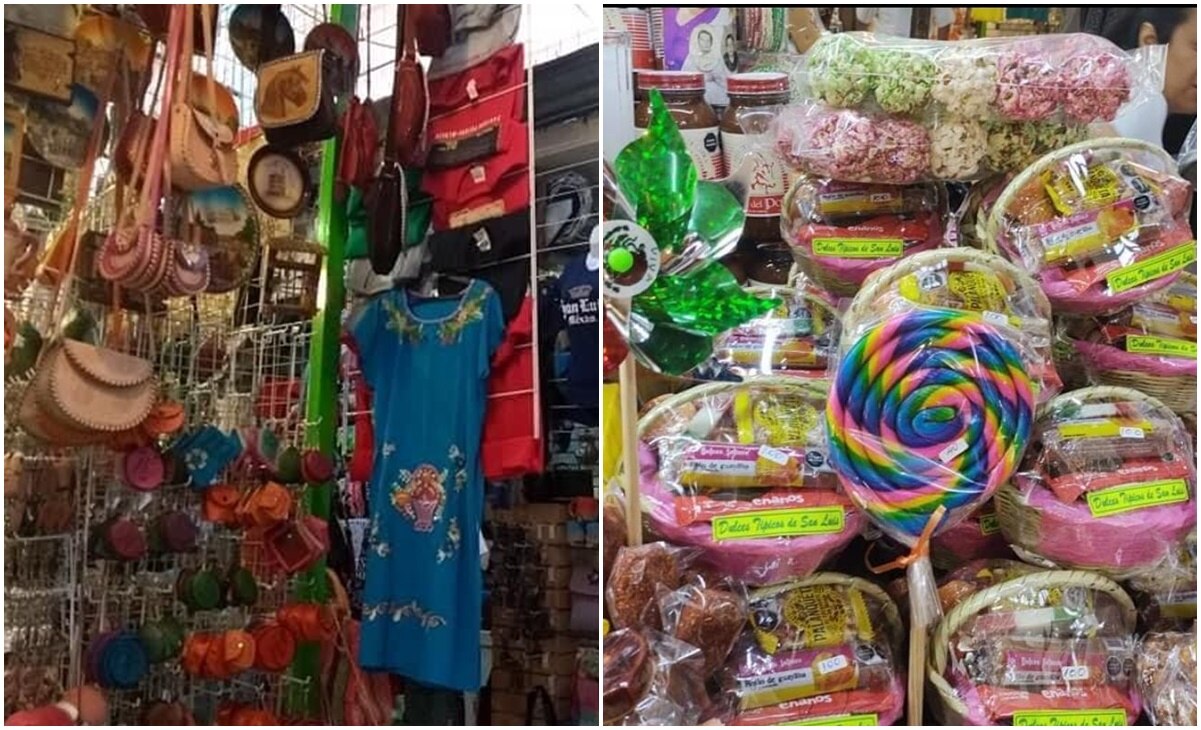 El mercado Hidalgo de SLP se convertido en un atractivo para los turistas. Fotos: Cortesía