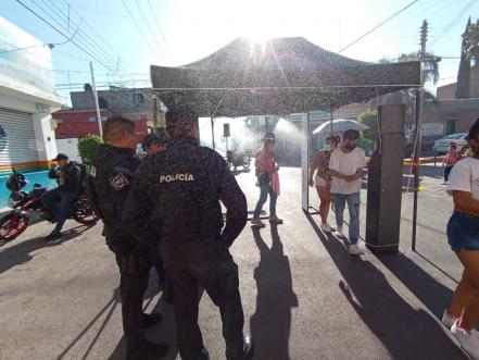 Instalarán filtros de acceso en calles aledañas a palacio municipal durante Grito en Soledad