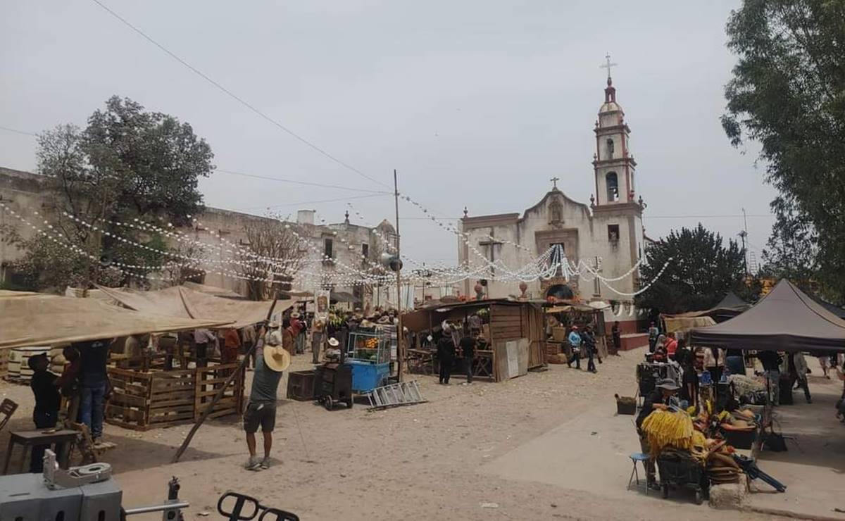 Villa de Reyes, el nuevo set de grabación de la serie de Netflix sobre las Poquianchis