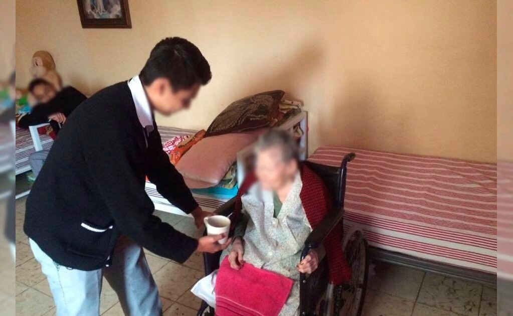 Foto: Tomada de la cuenta de Facebook "Asilo de ancianos maranhata y san judas tadeo,a.c".