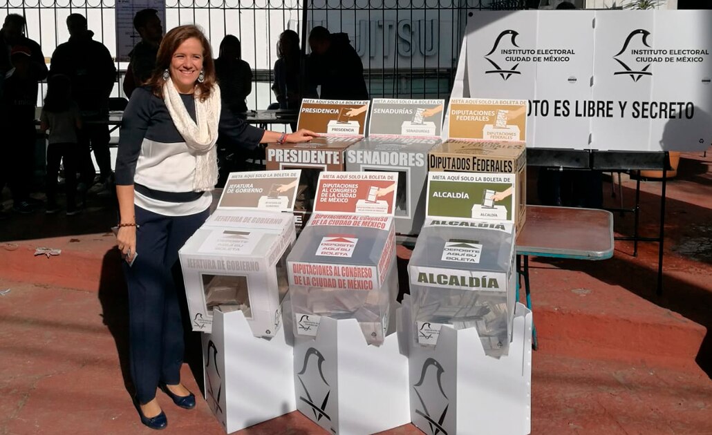 Gane quien gane, seguiré trabajando para México: Margarita Zavala