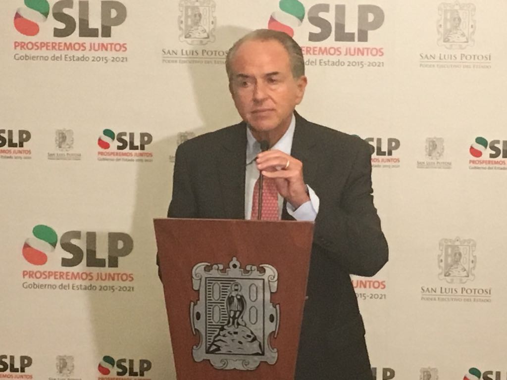 Concreta gobernador grupo de trabajo para traslado de SCT Federal a SLP