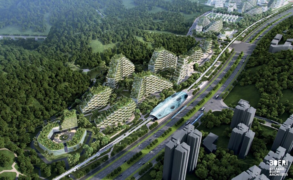 Proyecta China realizar la primer ciudad forestal en el mundo