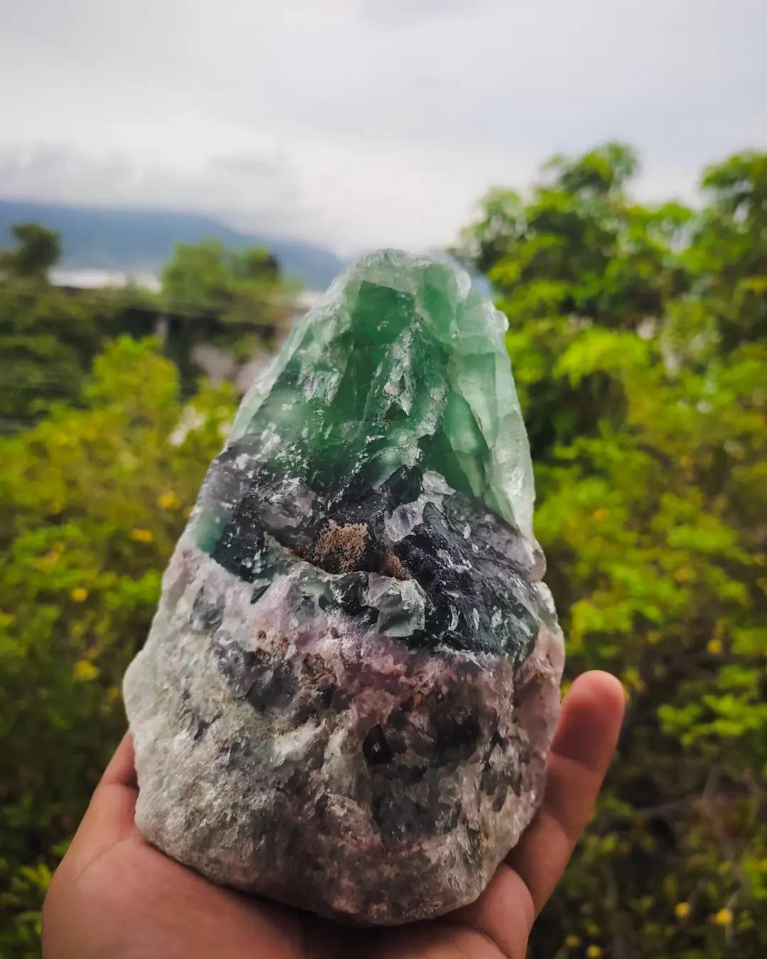 El pequeño municipio de Villa de Zaragoza, ubicado al sur del estado, es uno de los mayores centros de producción de fluorita. Foto: Ozpin Branwen