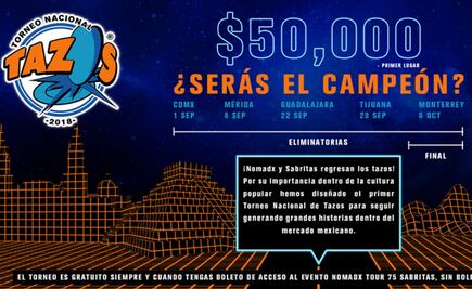  Realizan primer torneo nacional de tazos