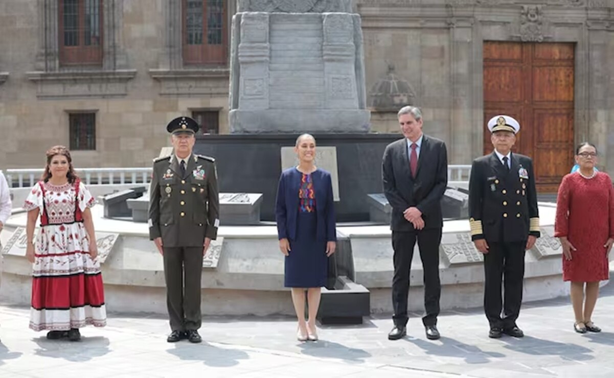 Sheinbaum llama a erradicar el racismo en conmemoración de los 700 años de México-Tenochtitlán