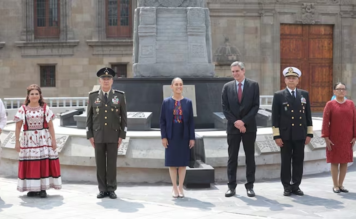 Aniversario de la fundación de México-Tenochtitlán. Foto: Gabriel Pano
