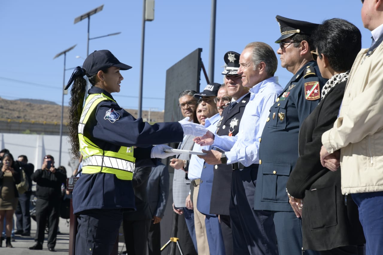Fortalecen combate al delito con 199 cadetes egresados