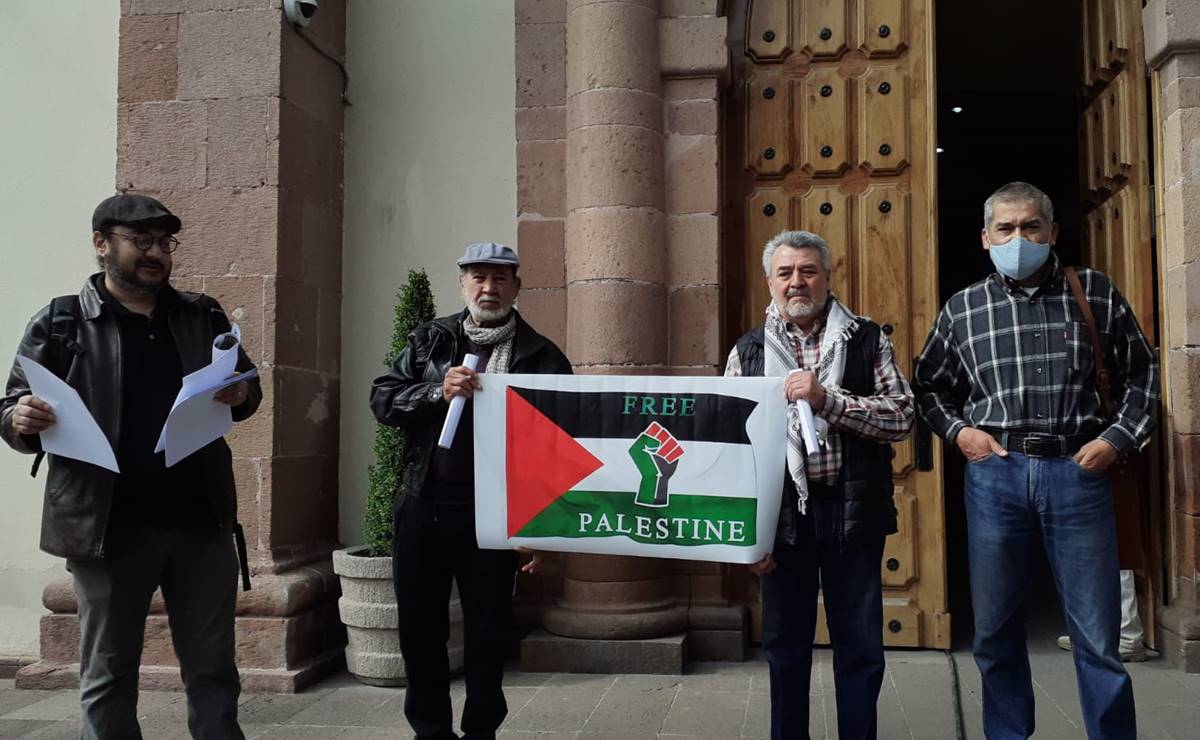 Comité de Solidaridad con Palestina exhorta al Congreso de SLP a reconocer el estado palestino