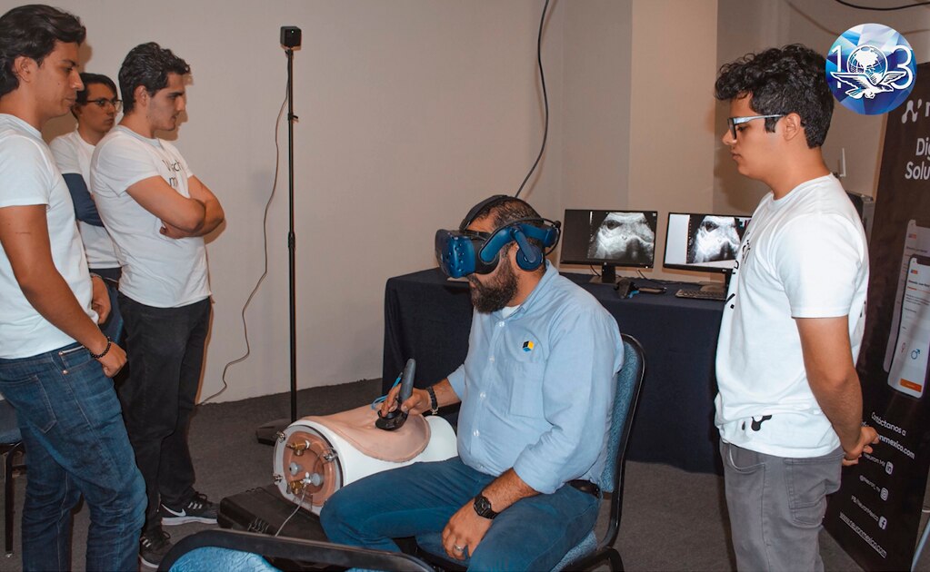 Jóvenes potosinos desarrollan realidad virtual para detectar patologías en fetos