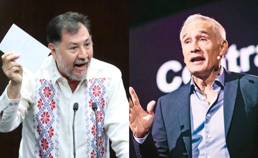 ¿Por qué eres tan servil ante el neoliberalismo?, dice Noroña a Jorge Ramos