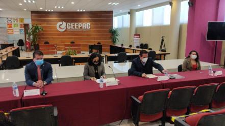 Coparmex y Ceepac firman convenio para vigilar el proceso electoral en SLP